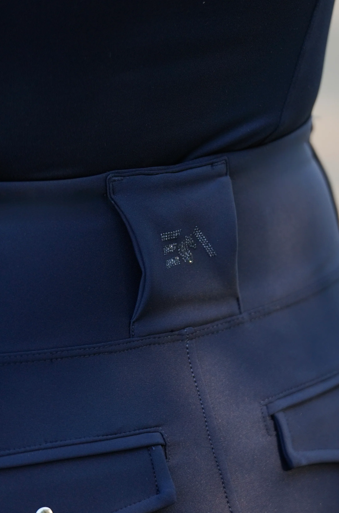 EquiAttire All-inclusive Reitleggings - Navy