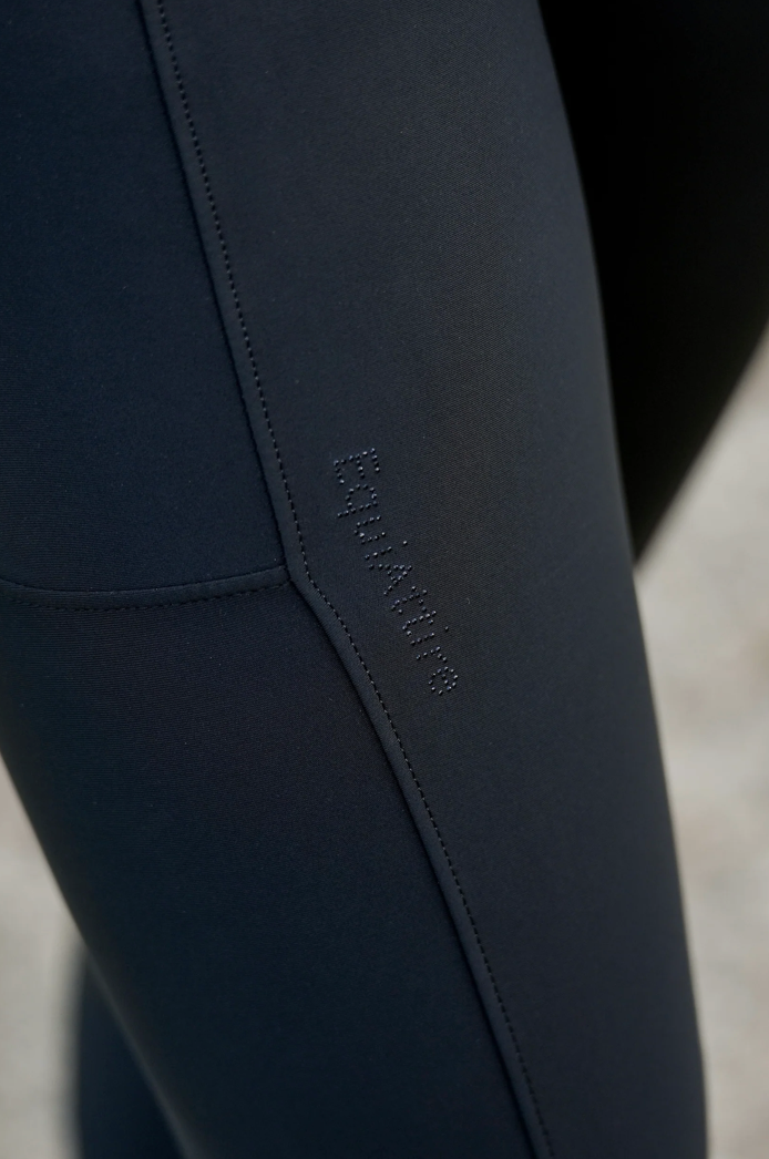 EquiAttire All-inclusive Reitleggings - Schwarz