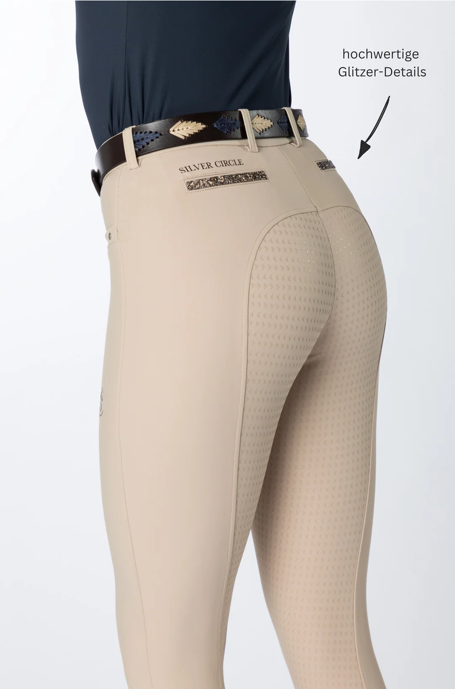 Silver Circle Bella Reithose Full-Grip